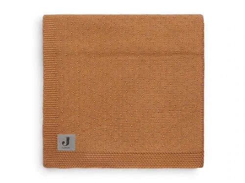 Blanket Cot 100x150cm Bliss Knit - Caramel - Petitpyla